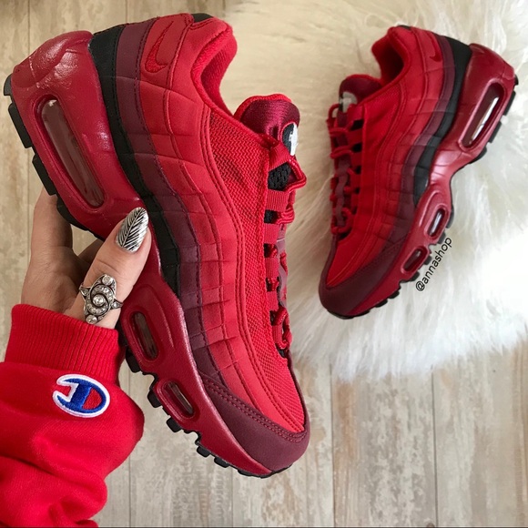 detailed images new photos pretty cheap Nike Shoes | Nwt Id Air Max 95 Custom Red Rose Avenue | Poshmark detailed images new photos pretty cheap Nike Shoes | Nwt Id Air Max 95 Custom Red Rose Avenue | Poshmark
